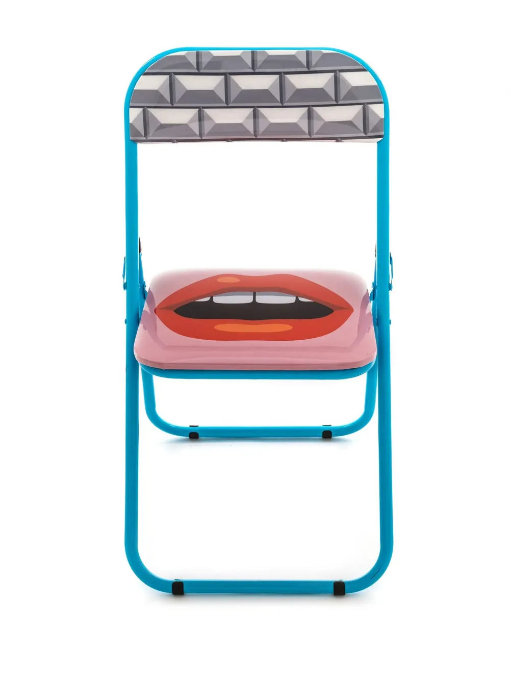  Seletti Silla Sedie Acolchada - Azul 