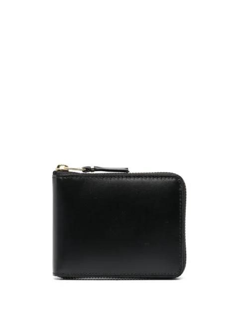 Comme Des Garçons Wallet cartera con cierre en el contorno 