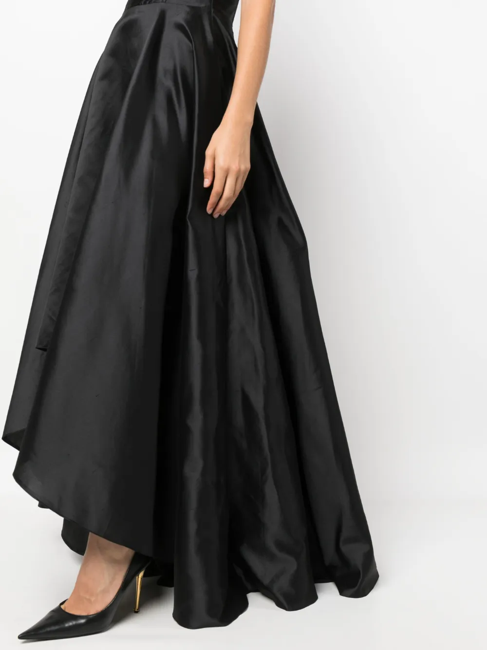 Vestido longo Hitch-Hiking de seda