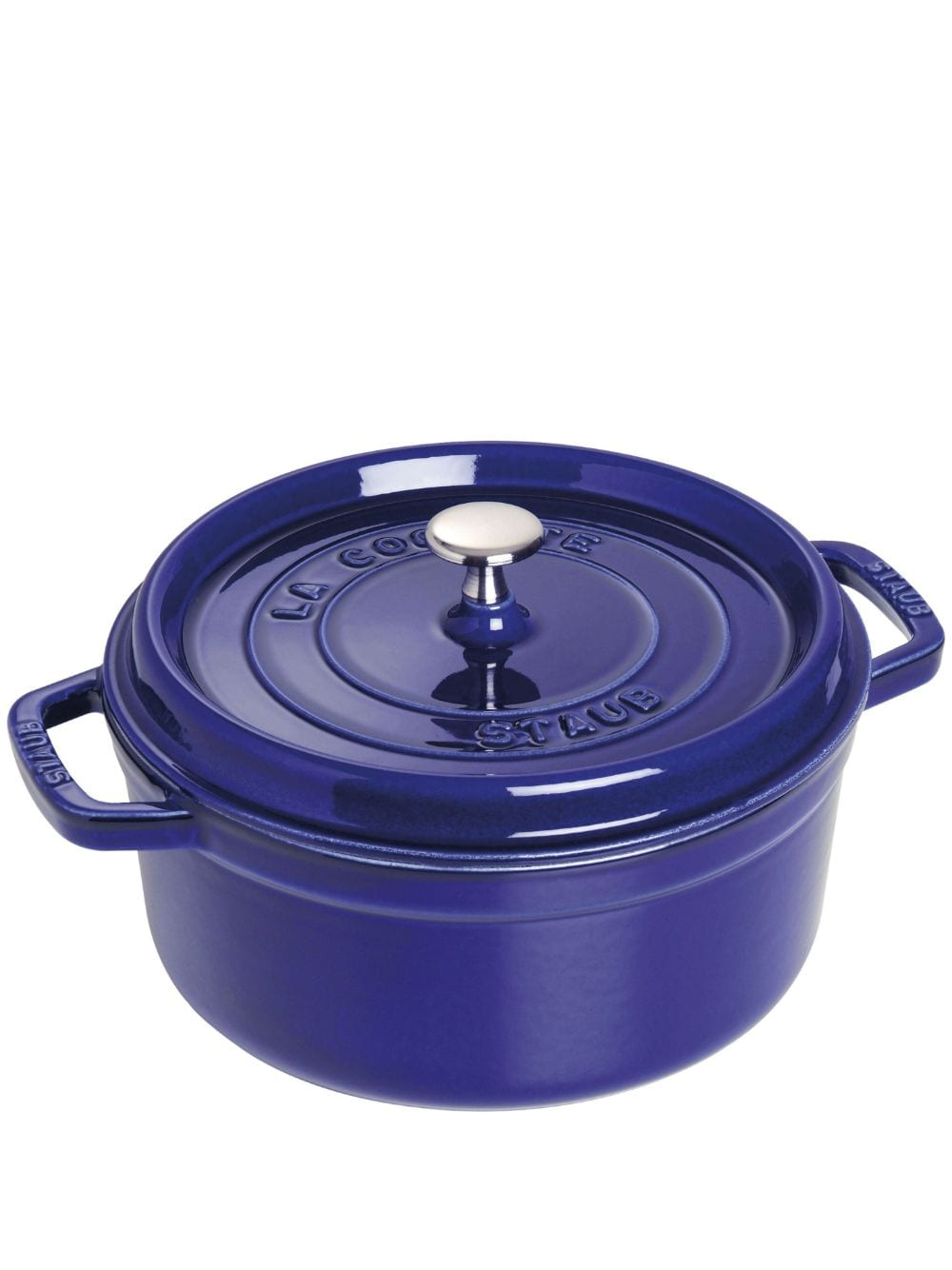 Staub Cocotte Rotonda Pan In Blau