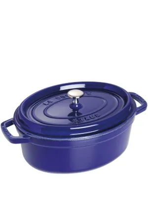 STAUB La Cocotte オーバル 鍋 ブルー36CM Staub Cocotte オーバル 鍋 | ブルー | FARFETCH JP