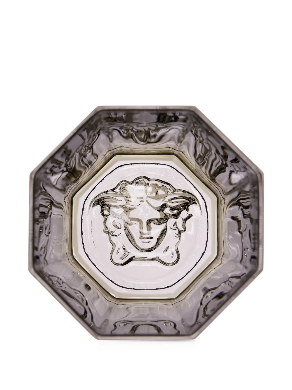 Versace Octagonal Crystal Glasses (set Of Two)