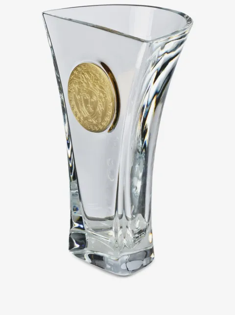 Versace vase à plaque Medusa (28 cm)