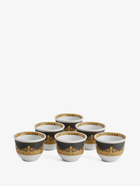 Versace I Love Baroque porcelain cups (set of six)