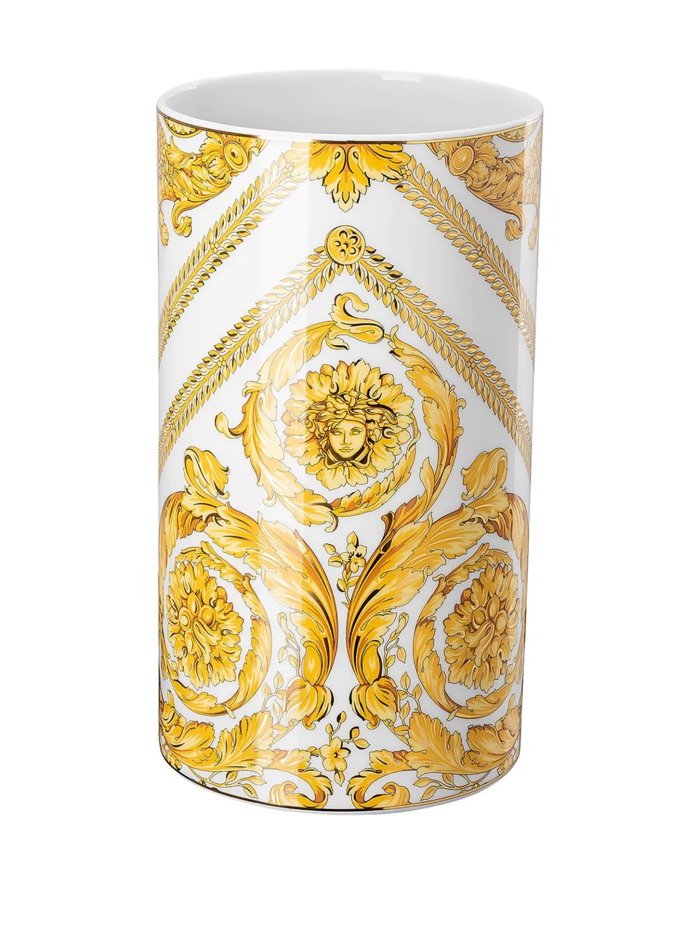 Versace Medusa Rhapsody porcelain vase - Wit