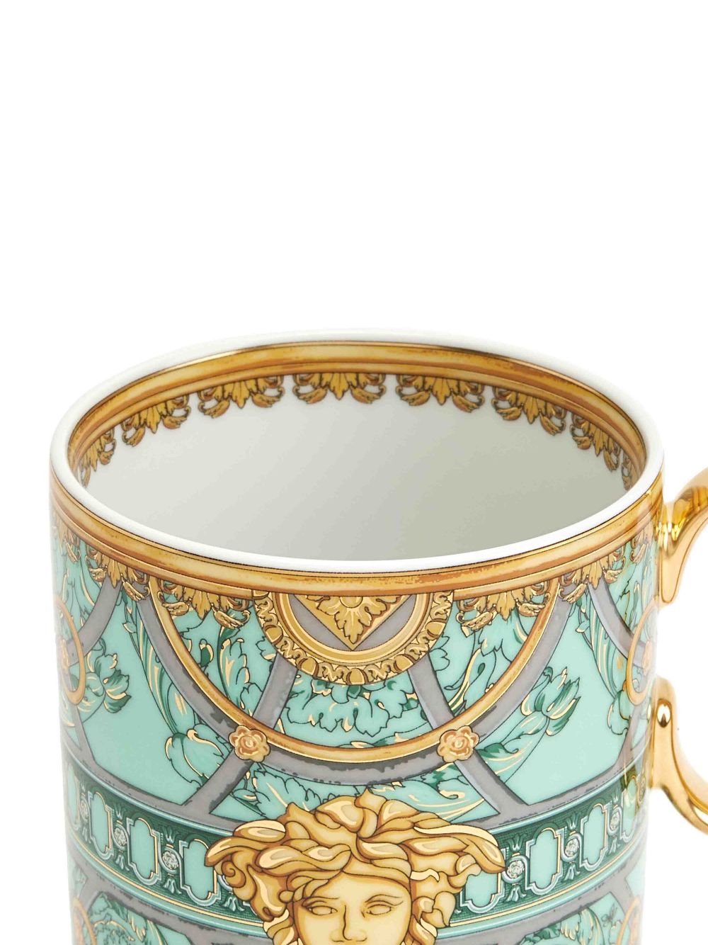 Versace La Scala del Palazzo mug - Groen