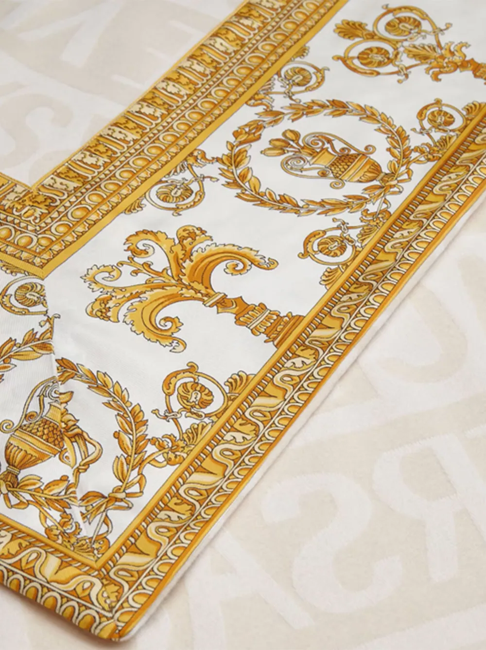 Versace Wollen plaid - Beige