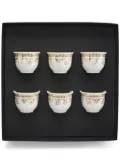 Versace Medusa Gala espresso cup (set of six) - White
