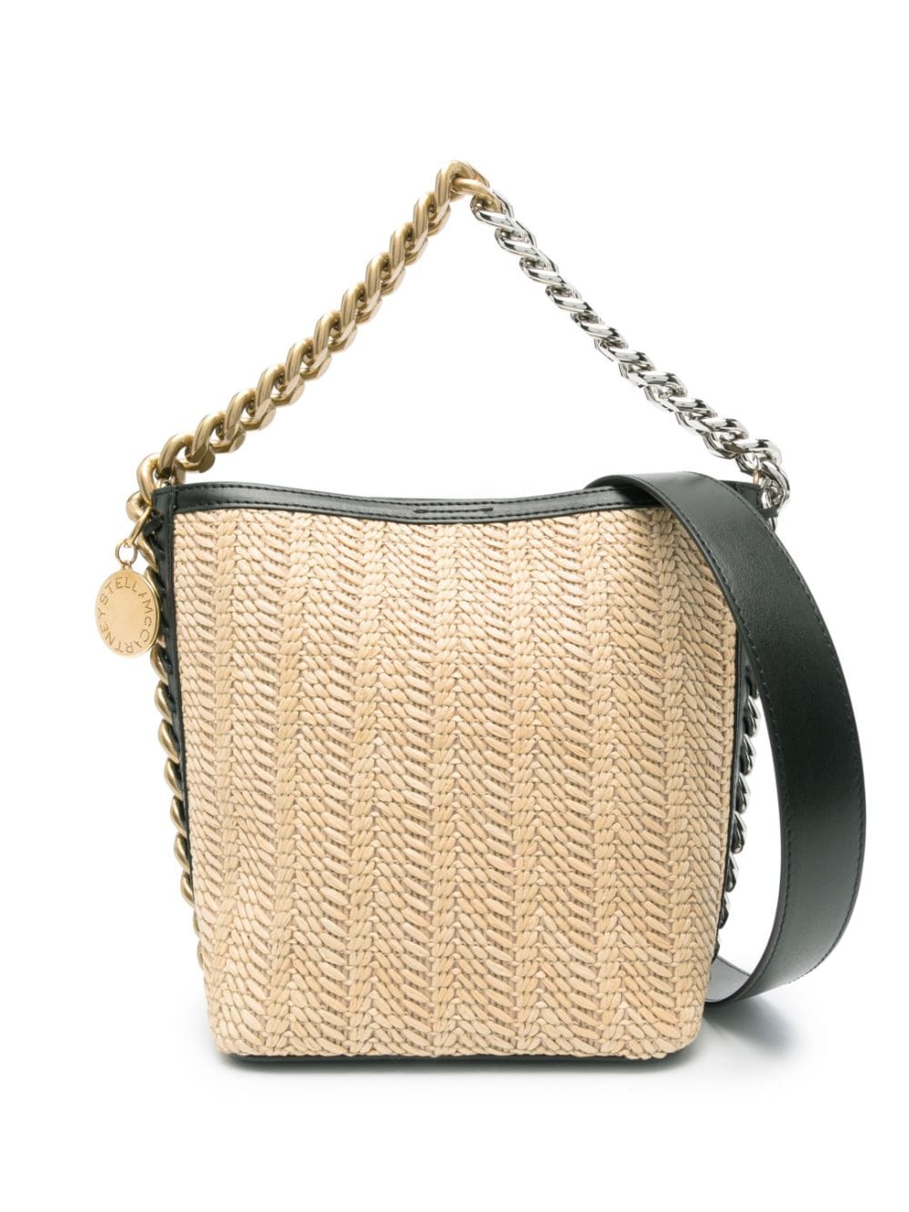 Stella Mccartney Chain-link Medium Tote Bag In Nude | ModeSens