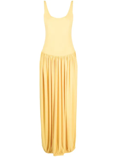Lanvin U-neck sleeveless dress