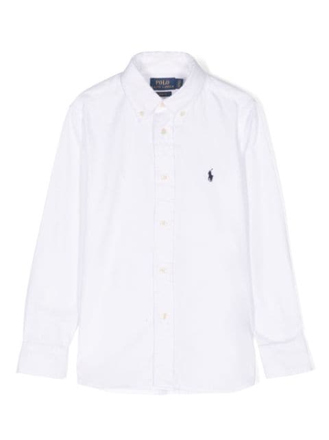 Ralph Lauren Kids Polo Pony cotton shirt