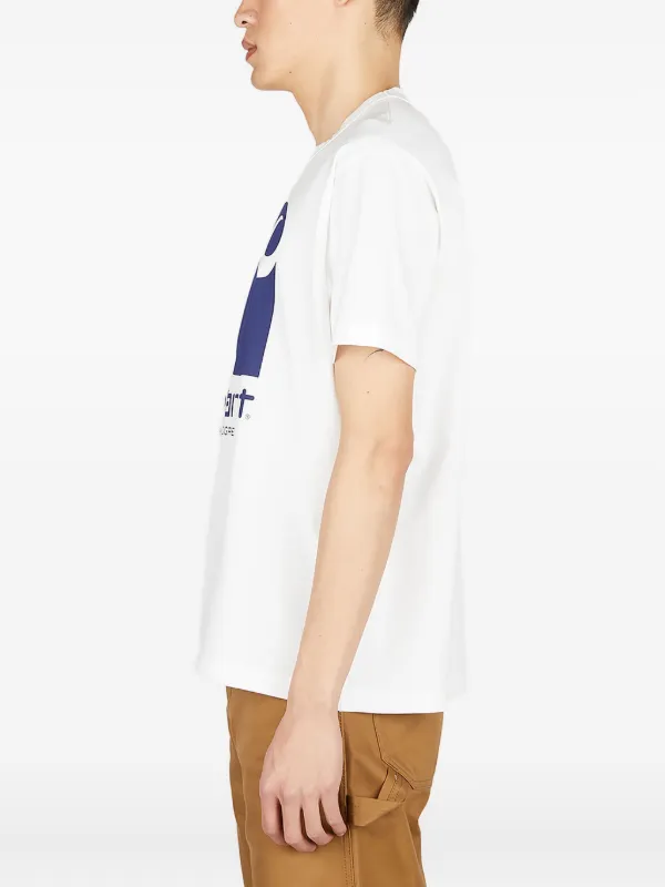 Junya Watanabe MAN x Junya Watanabe logo-print T-shirt | White
