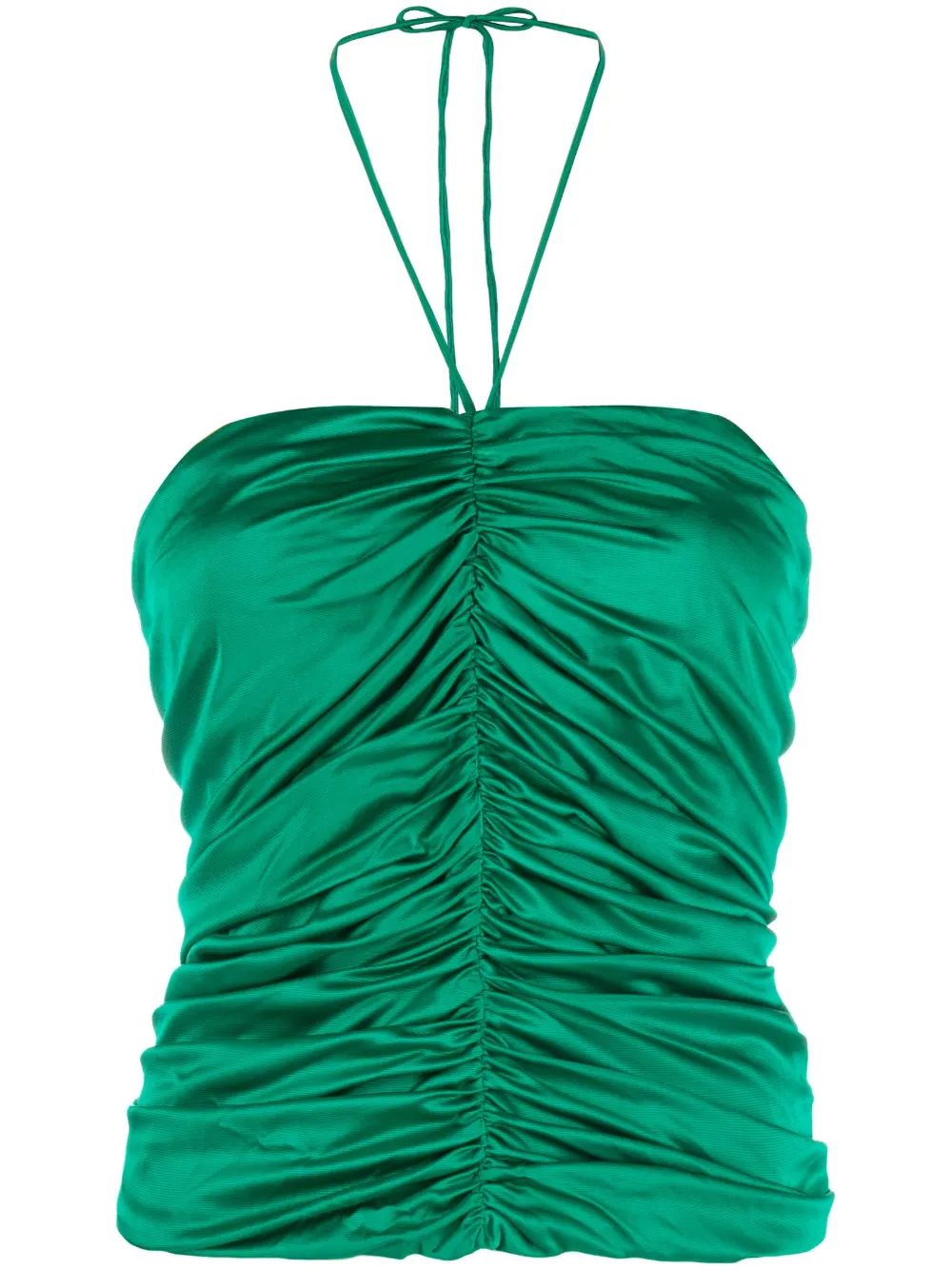 Alexandre Vauthier ruched halterneck top