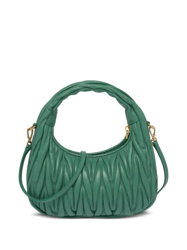 Miu Miu Mini Wander Matelassé Shoulder Bag - Farfetch