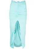 CONCEPTO ruched high-waisted skirt - Blue