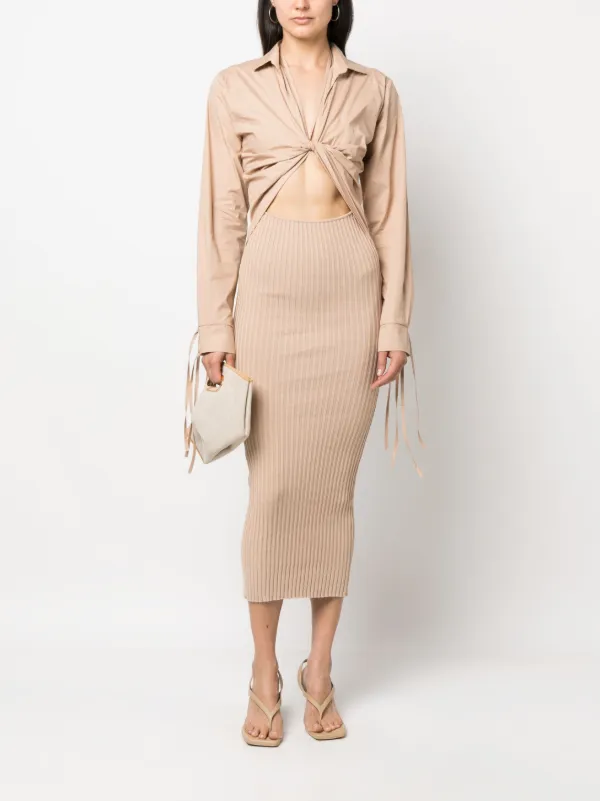 knitted beach dress crochet Crochet Cut Out Beach Dress