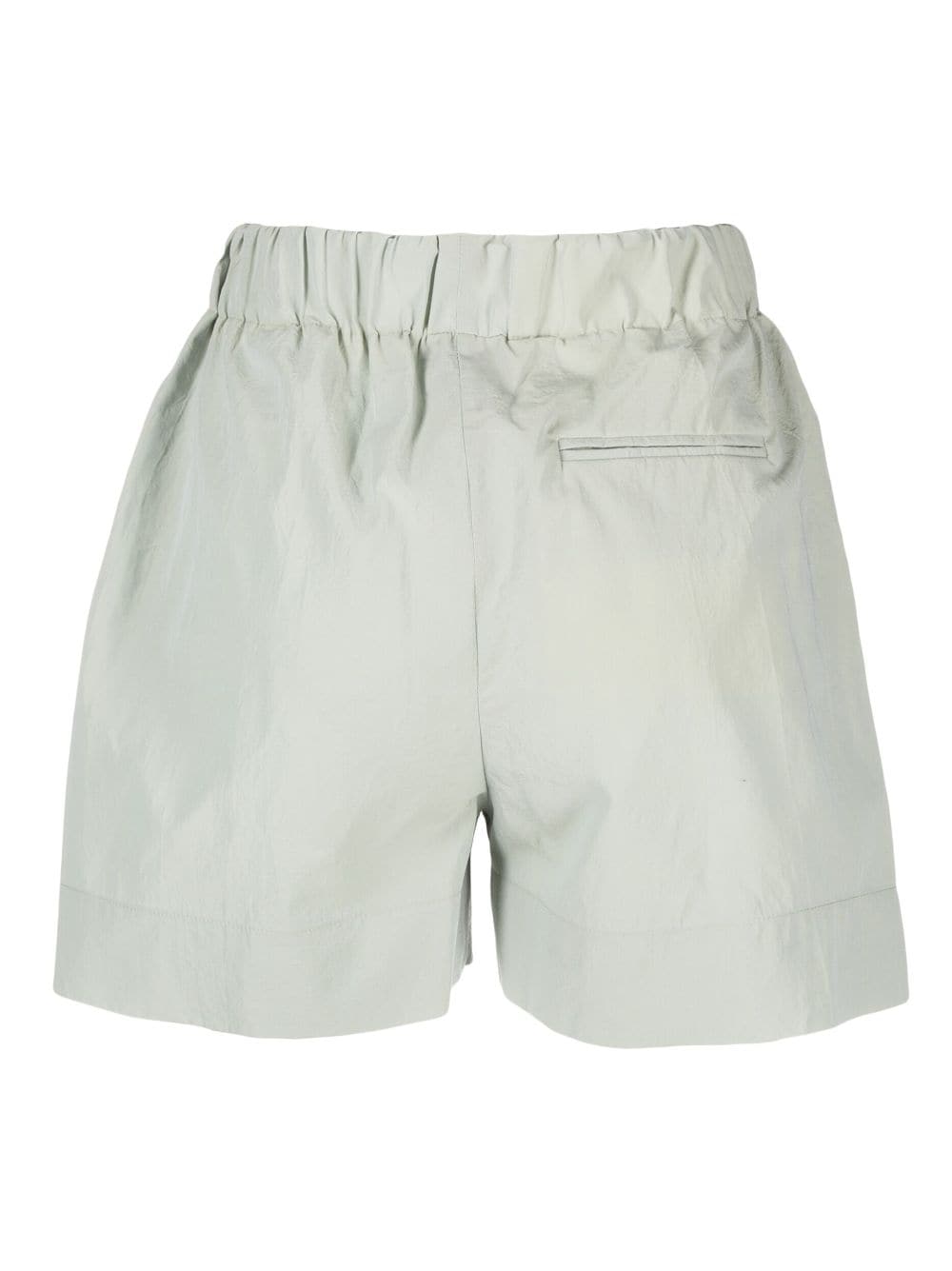 Alysi Shorts met elastische taille - Groen