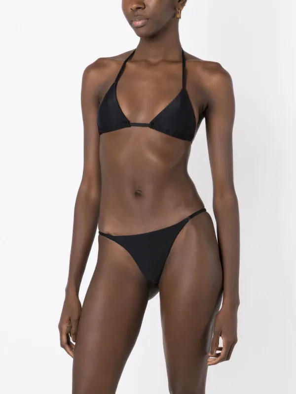 Amir Slama ホルターネック ビキニトップ | ブラック | FARFETCH JP