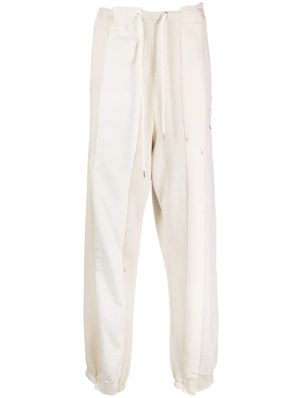 Maison Mihara Yasuhiro Panelled Cotton Track Pants Farfetch