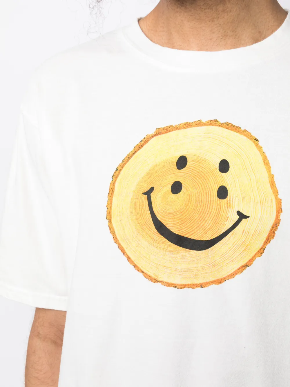 Kapital smiley-face short-sleeve T-shirt - Farfetch