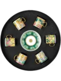 Versace x Rosenthal Jungle Animalier espresso cups (set of six) - Gold