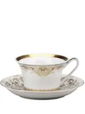 Versace Medusa Gala teacup and saucers (set of 6) - White