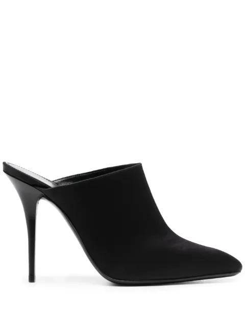 Saint Laurent Ascot 105mm leather mules