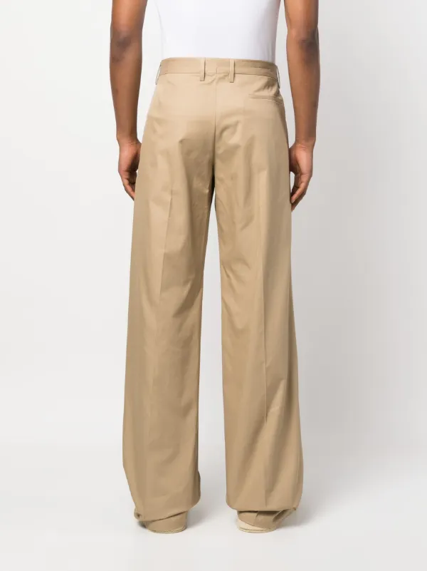 MM6 Maison Margiela wide-leg Tailored Trousers - Farfetch