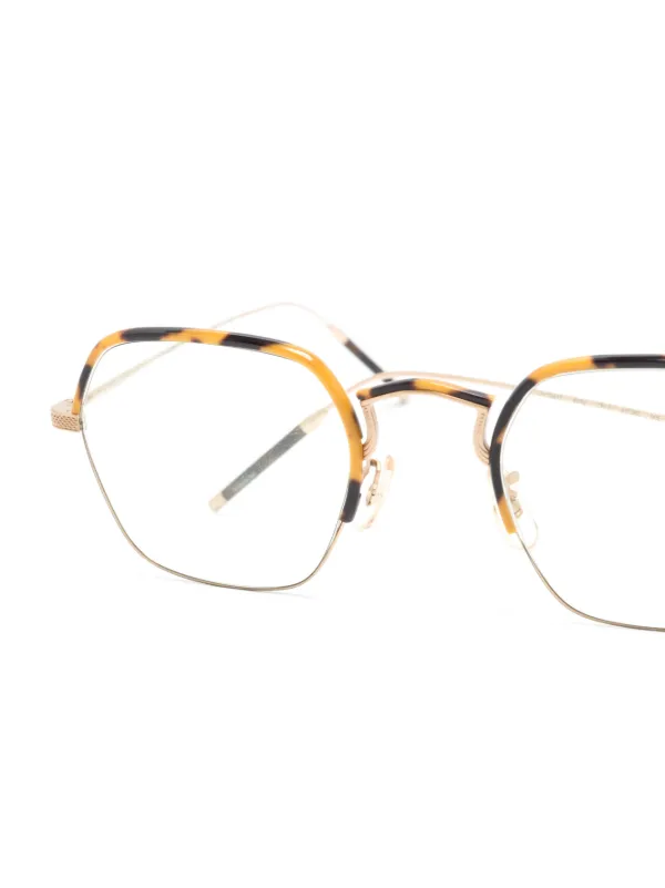 Lunette hexagonale de vue hot sale