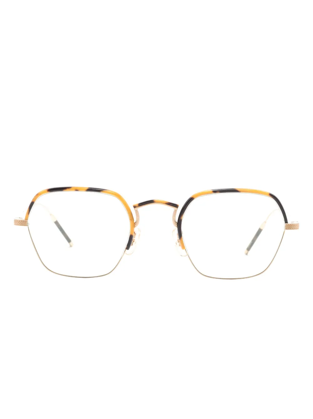 Oliver Peoples lentes con armazón hexagonal | marrón | Image 1