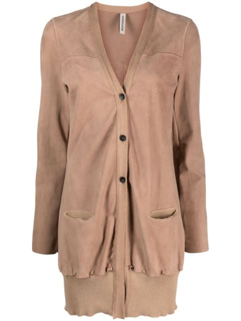 Giorgio Brato mid-length leather coat