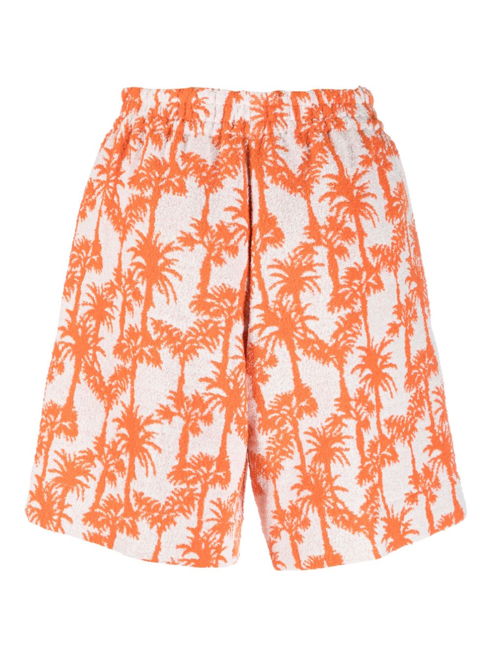 Odeeh palm-print shorts - Wit