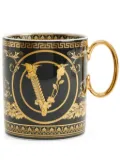 Versace Virtus Gala porcelain mug - Black