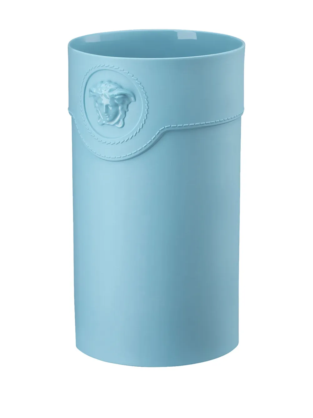 Versace La Medusa Porcelain Vase (18cm) In Blau