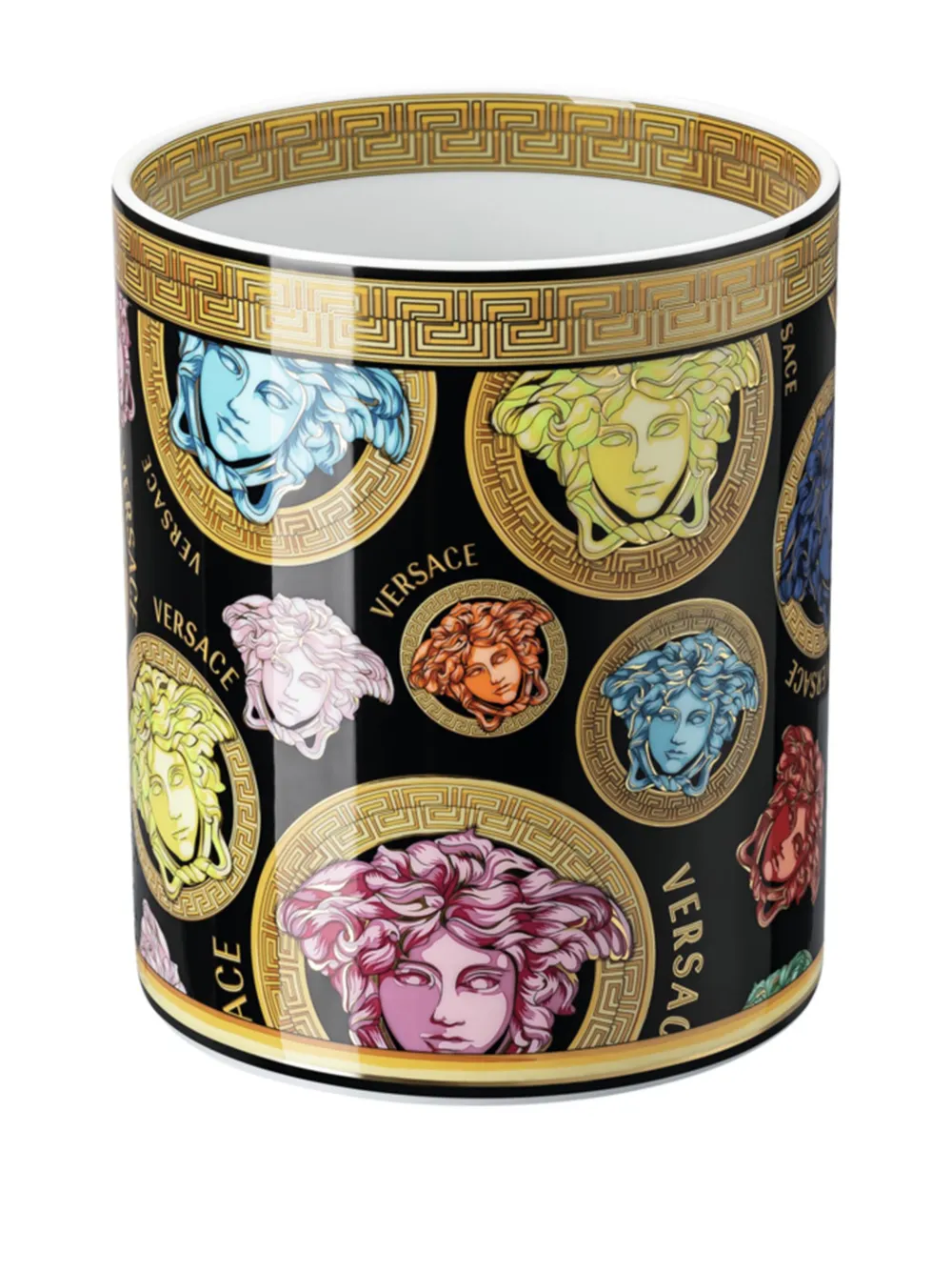 Cheap Versace Medusa Amplified porcelain vase (15cm) Men