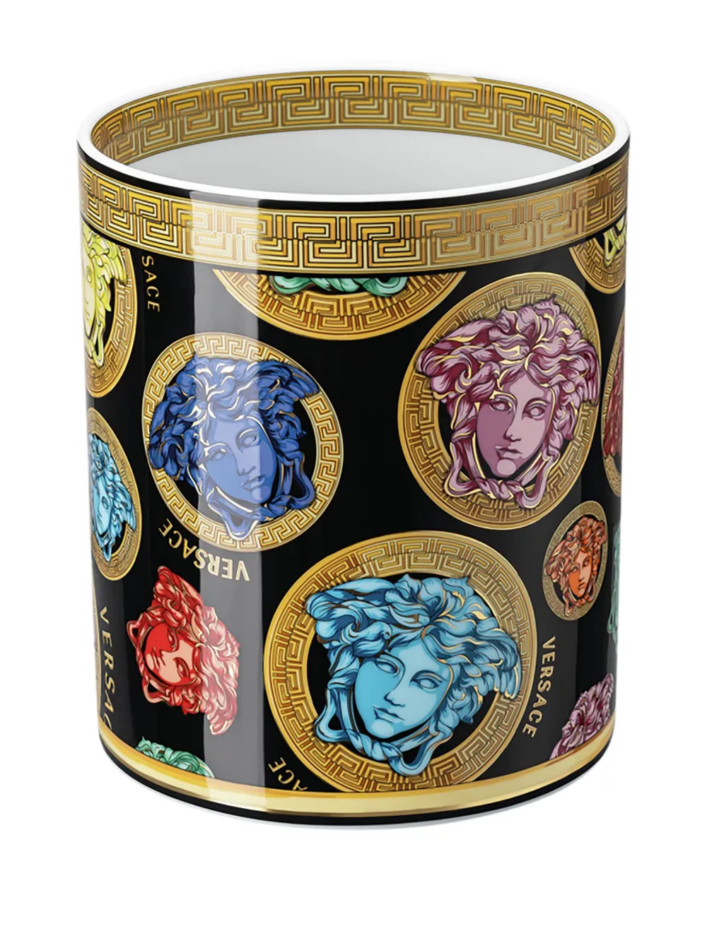 Cheap Versace Medusa Amplified porcelain vase (15cm) Men