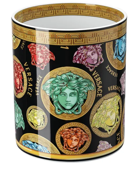 Versace Medusa Amplified porcelain vase (15cm)