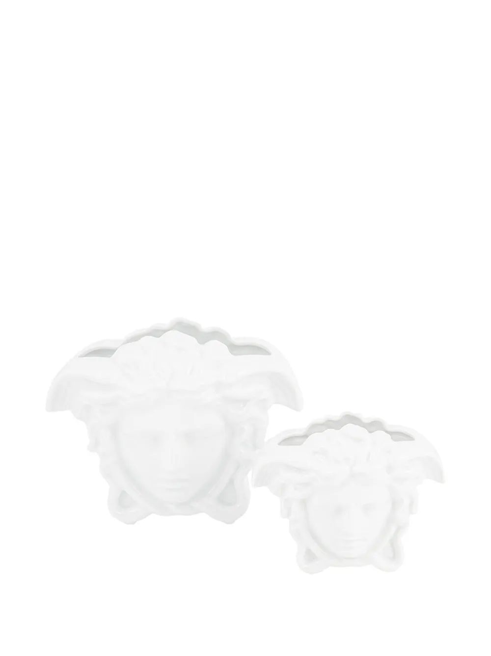Versace Medusa Grande Porcelain Vase (15cm) In White