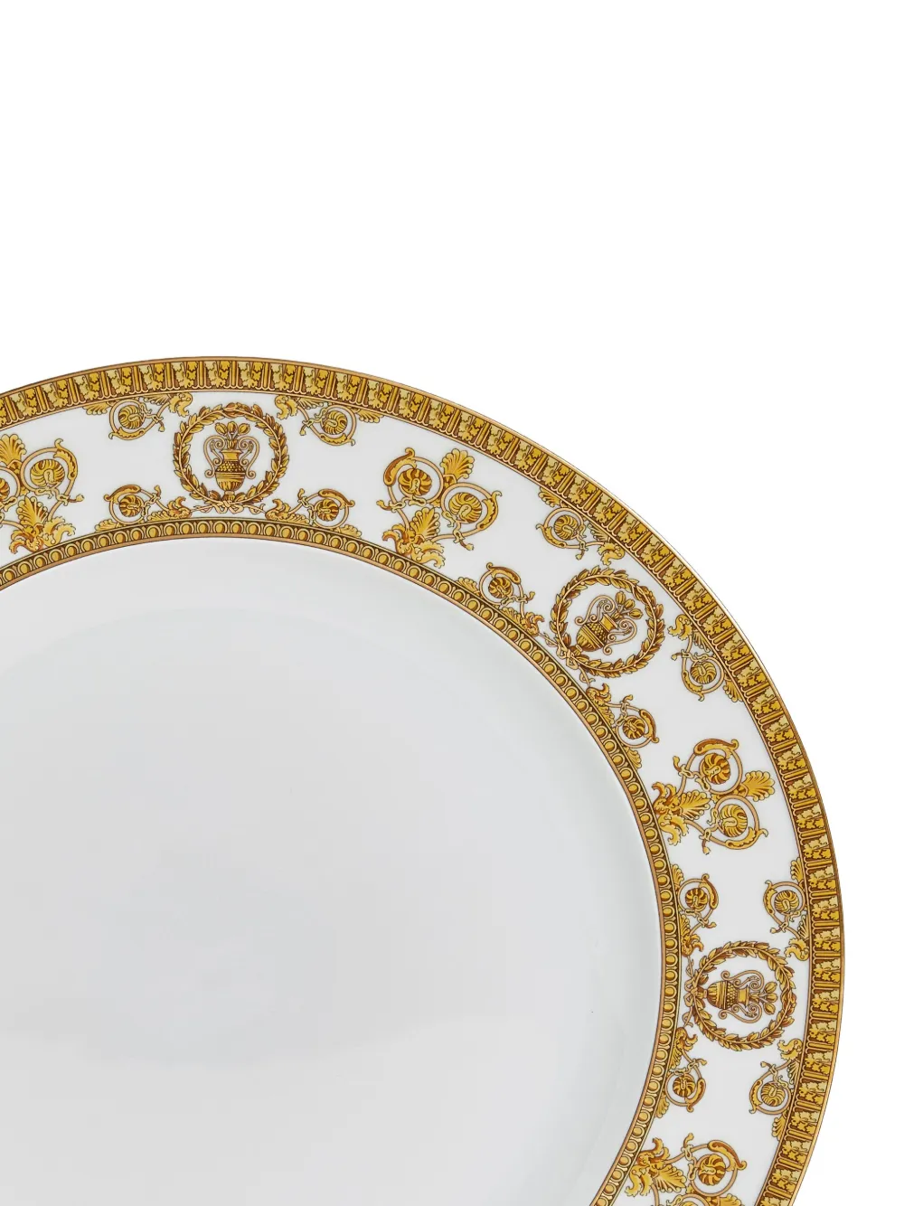 Versace I Love Baroque breakfast plate (22.4cm) - Wit