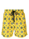 Vilebrequin star-print swim shorts - Yellow