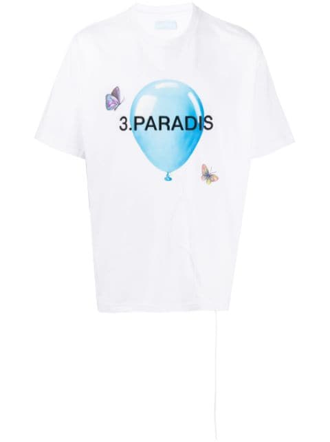 3PARADIS T-Shirt mit Dreaming Balloons-Print