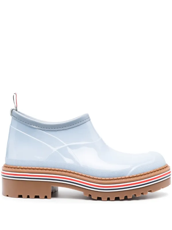 Thom Browne Moulded Ankle Boots in Blue