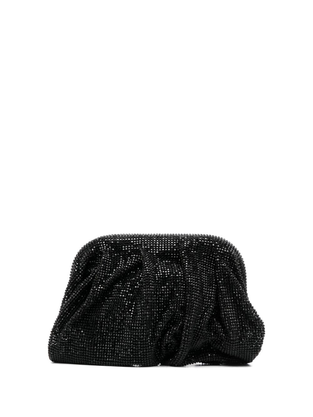 Benedetta Bruzziches Venus Petite Embellished Clutch Bag In Black