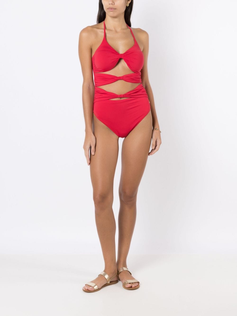 Image 2 of Brigitte cut-out one-piece swimsuit