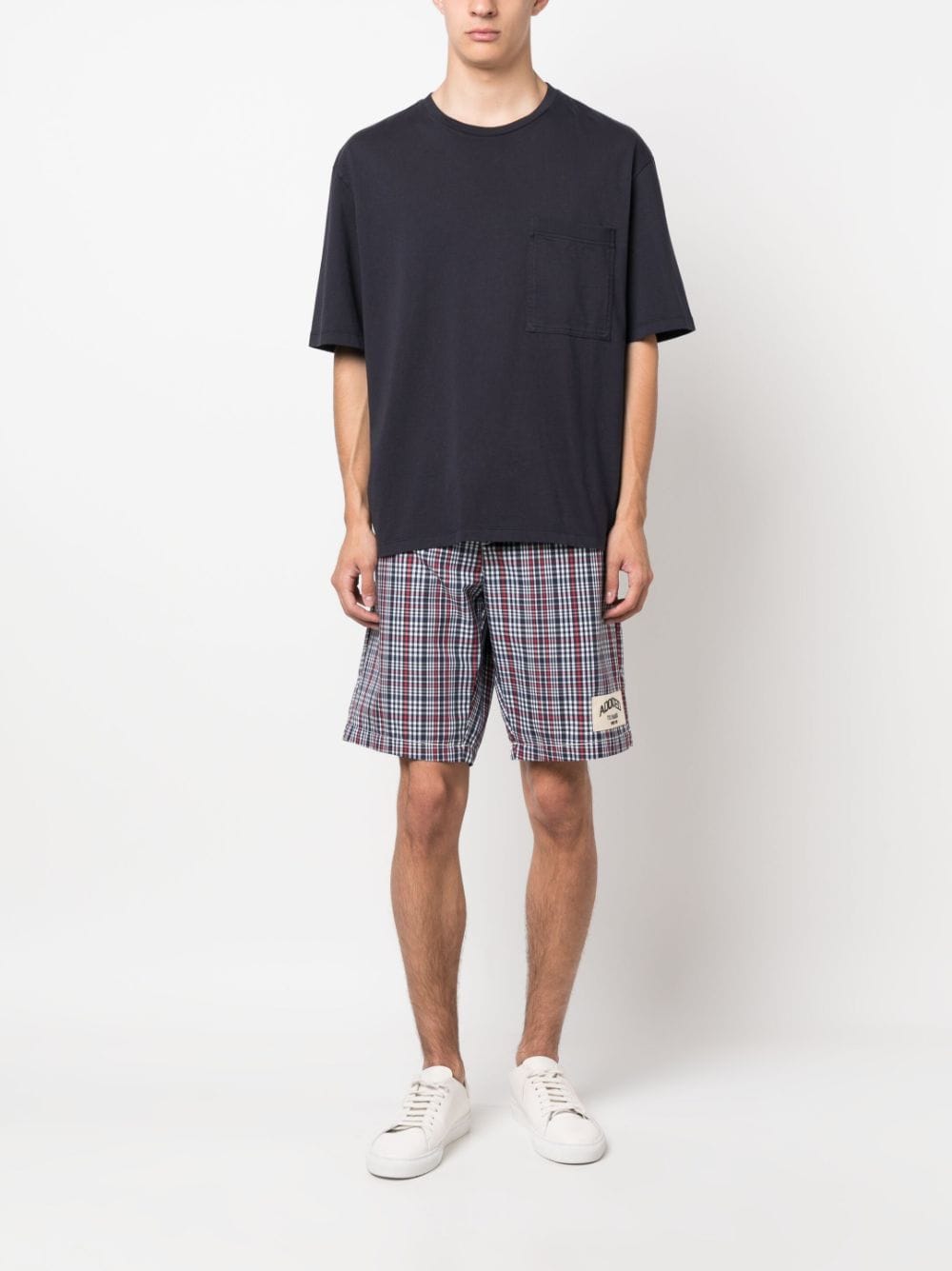 P.A.R.O.S.H. plaid-check print shorts - Blauw