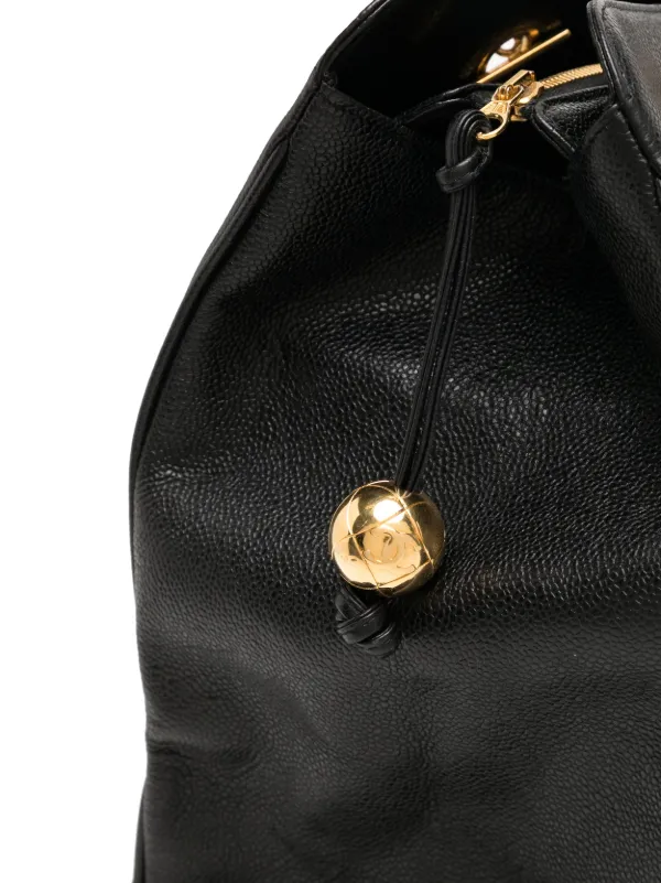 CHANEL Pre-Owned 1997 Jumbo Supermodel Shoulder Bag | Black
