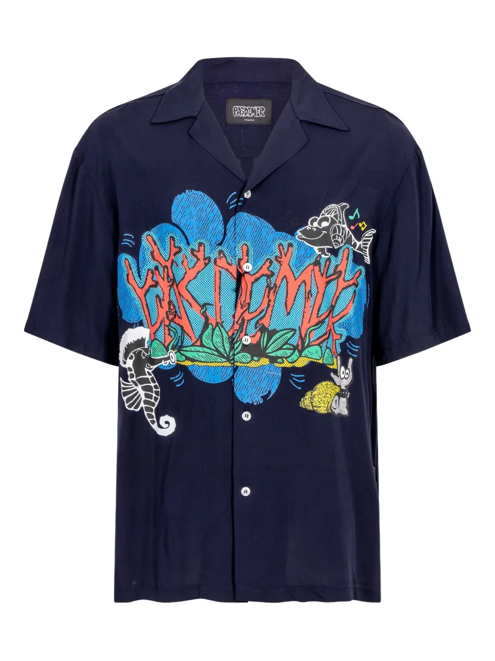 Pas de Mer camisa Soundsystem | azul | Image 1