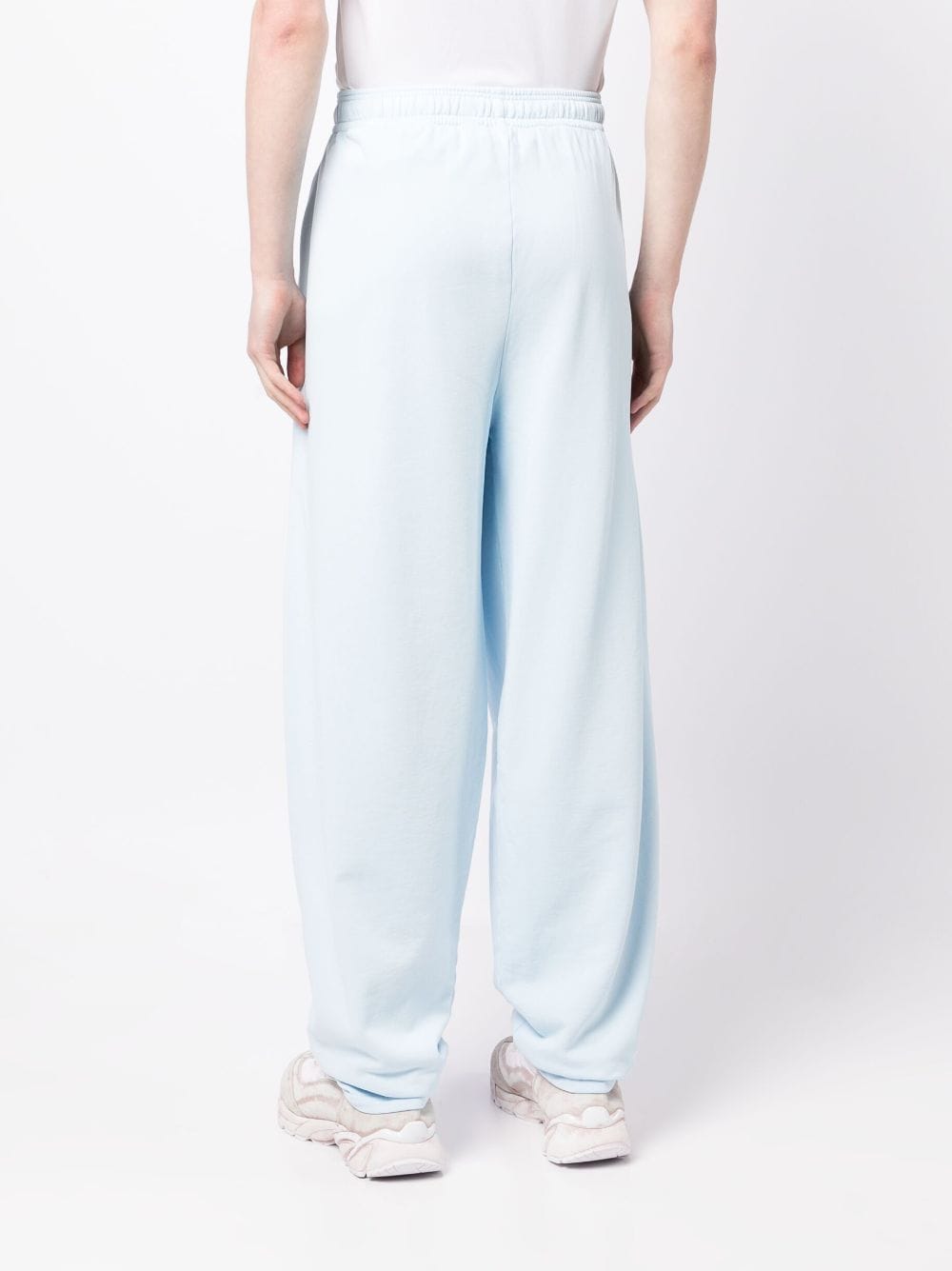Shop Gmbh Ahmed Logo-embroidered Track Pants In Blue