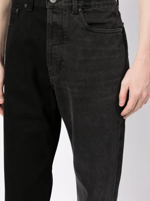 AMBUSH ストレートジーンズ | ブラック | FARFETCH JP
