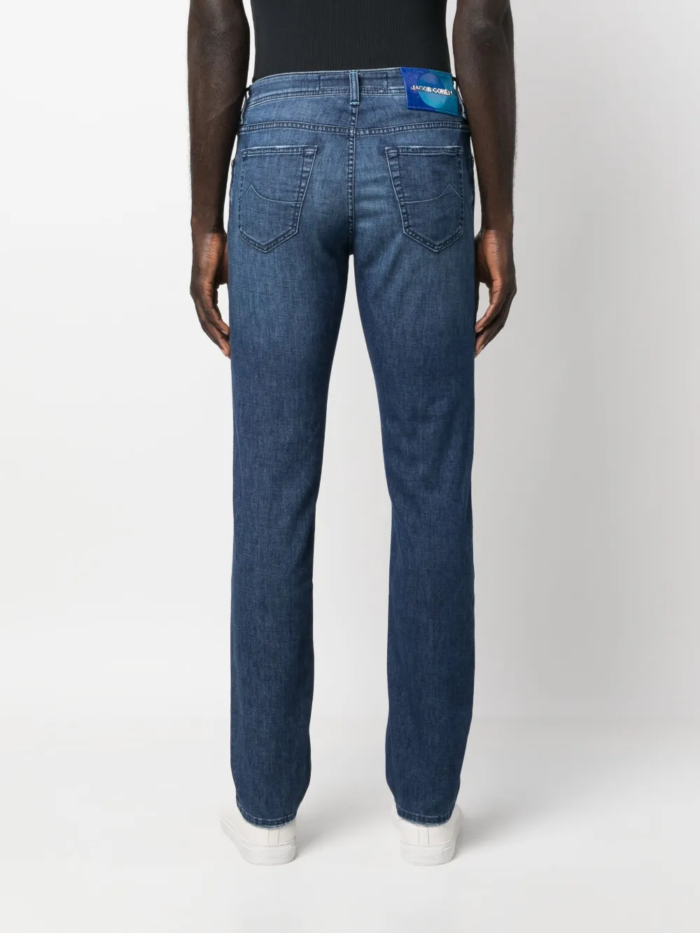 Jacob Cohen mid rise straight leg Jeans Blue FARFETCH CA